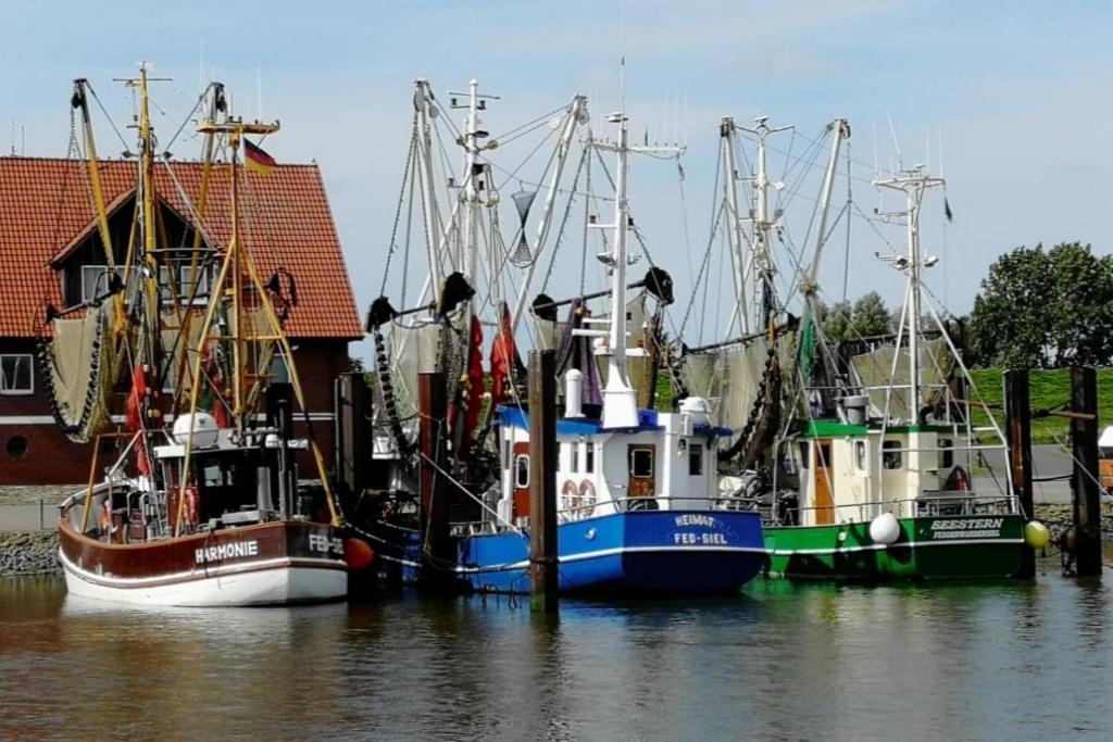 Fedderwardersiel Am Kutterhafen 3 - Pier 3 빌라 외부 사진